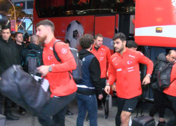 A Milli Futbol Takımı Hırvatistan maçı için Bursa'da