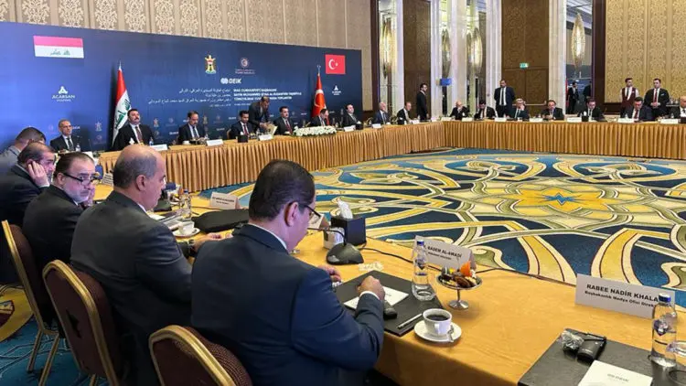 Türkiye-irak cumhuriyeti yuvarlak masa toplantısı yapıldı
