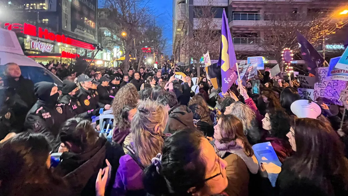 Ankara'da 8 mart olaysız geçti