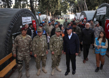 Hulusi Akar, Hatay'da incelemelerde bulundu