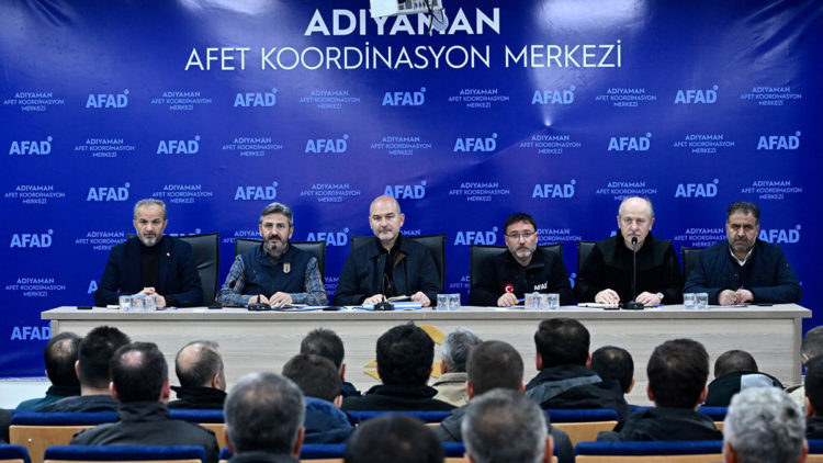 Bakan Soylu, Afet Koordinasyon toplantısına katıldı