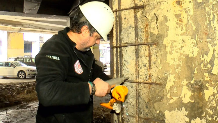 15 Temmuz Demokrasi Otogarı'nda çatlak incelemesi