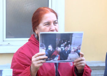 Bakırköy Belediyesi önünde eylem