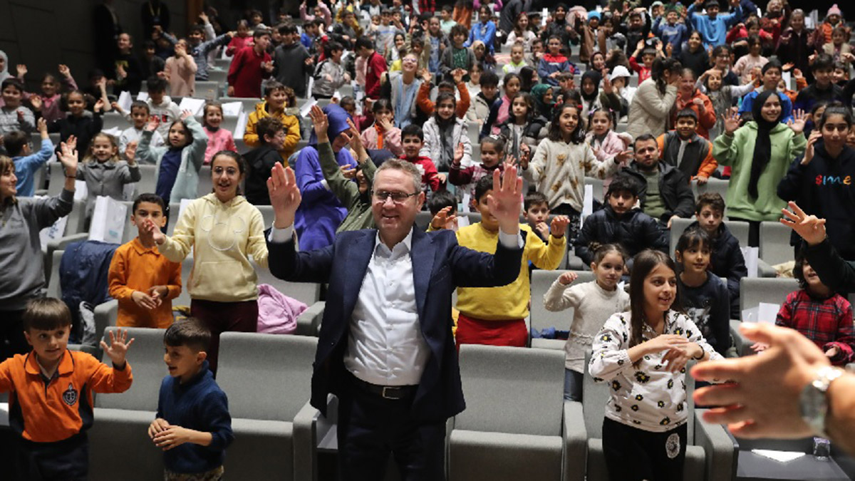 Başakşehir'de çocuklar için moral etkinliği
