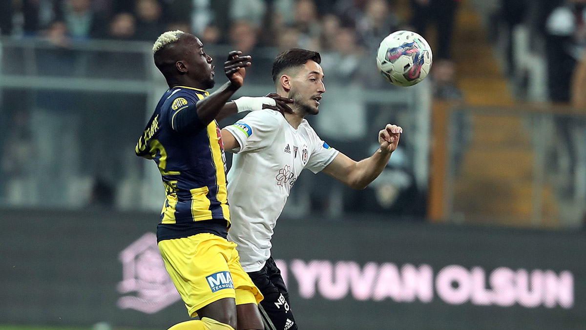 Beşiktaş MKE Ankaragücü'nü 2-1 mağlup etti