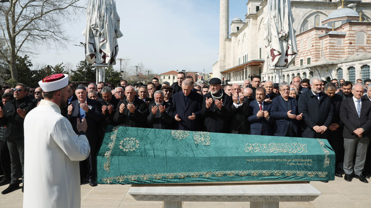 Cumhurbaşkanı Erdoğan, Kemal Coşkun'un cenaze törenine katıldı