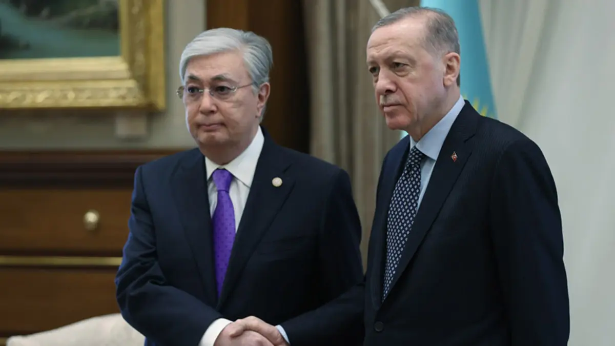 Cumhurbaskani erdogan kazakistan cumhurbaskani tokayev ile gorustu 4540 dhaphoto3 - politika - haberton