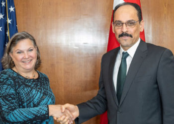 İbrahim Kalın ABD'li yetkililerle görüştü