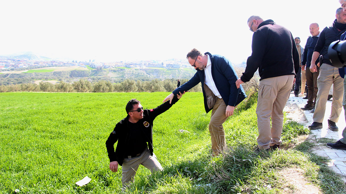 Fay hattının geçtiği noktada inceleme