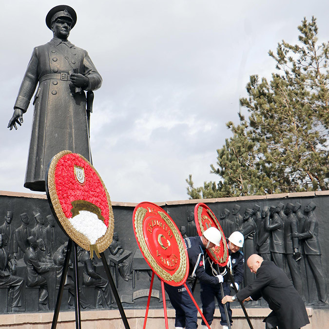 Erzurum'un düşman işgalinden kurtuluşunun 105'inci yıl dönümü