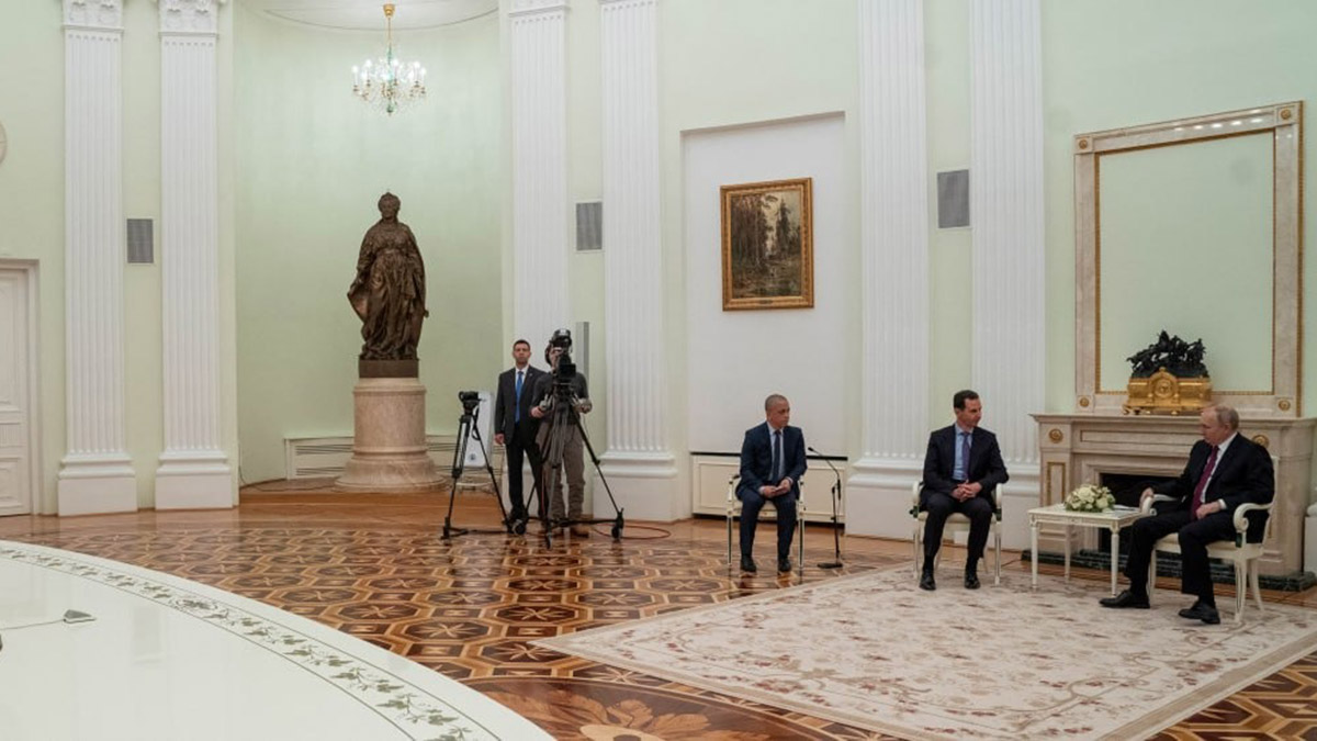 Vladimir Putin Moskova'da Beşar Esad ile görüştü