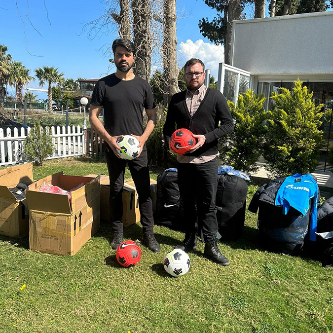Gökhan Zan'ın çağrısına Zenit kayıtsız kalmadı