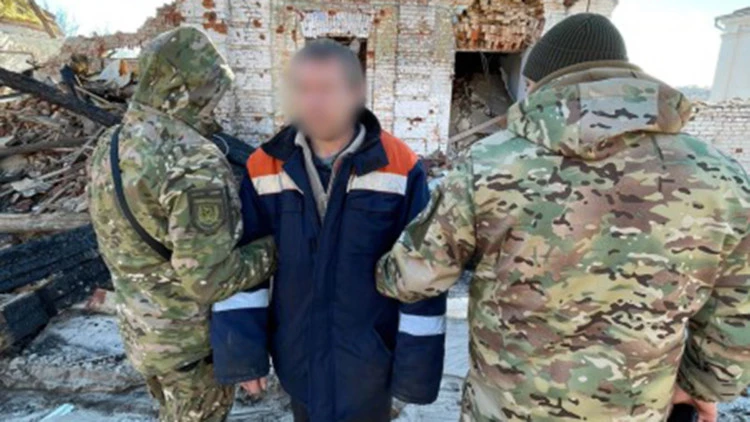 Harkiv'de rus askeri yakalandı