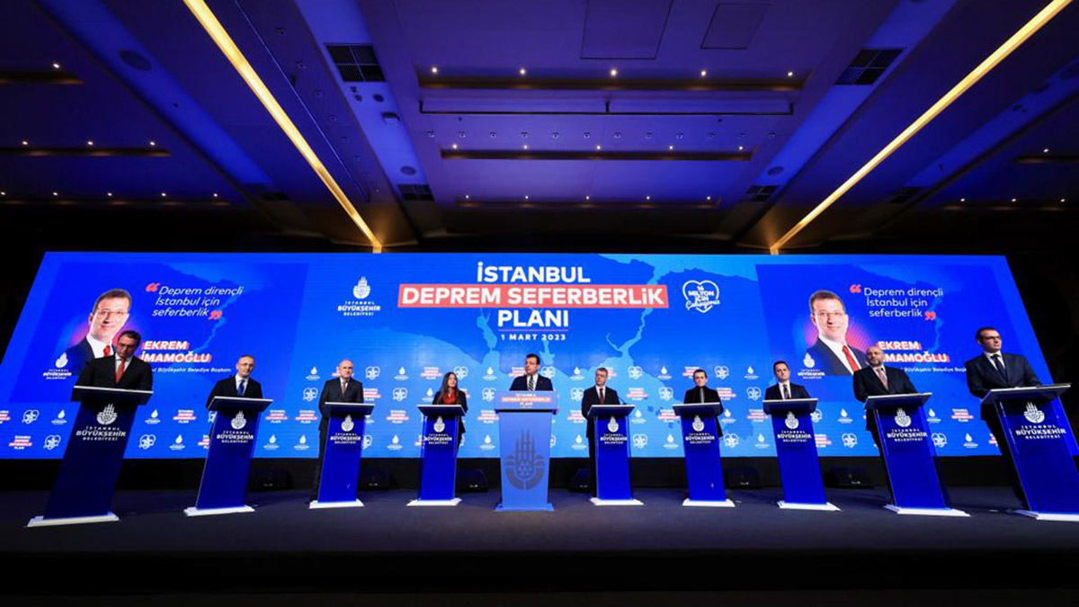 İmamoğlu, İstanbul Deprem Seferberlik Planı'nı açıkladı