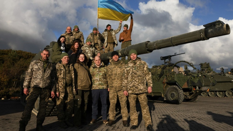 Ukraynalı askerlerin tank eğitimi bitiyor