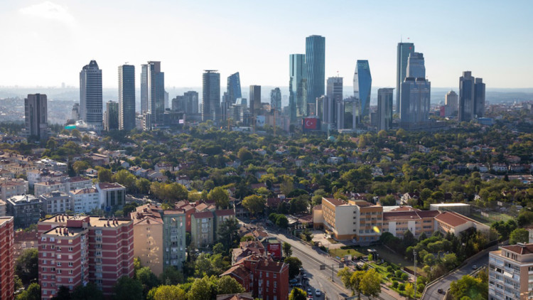 İstanbul'daki premium ofislerin metrekare kirası 55 dolar