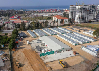 İskenderun'da kurulan konteyner yaşam alanında istihdam imkanı