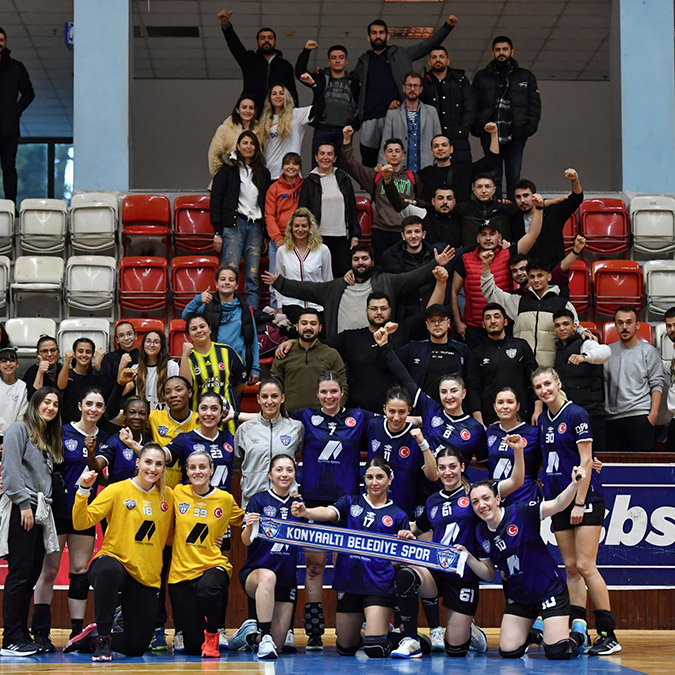 Konyaaltı Belediyesi Kadın Hentbol Takımı, Avrupa'da yarı finalde