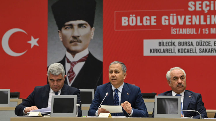 Marmara Bölgesi Seçim Güvenlik Toplantısı yapıldı