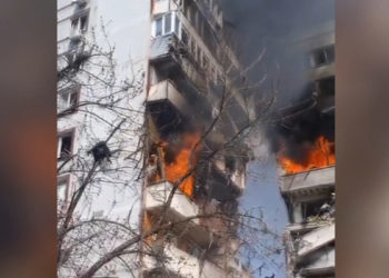 Zaporijya bölgesindeki füze saldırısı kameraya yansıdı