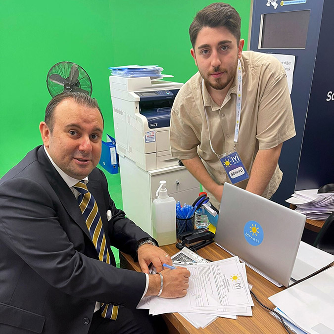 İş insanı Emre Sarıgedik İYİ Parti'den aday oldu