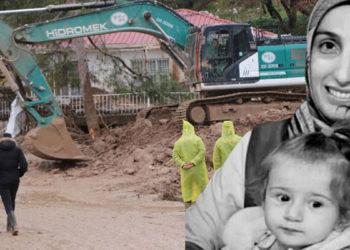 Sele kapılan hamile kadın ve bebeği aranıyor