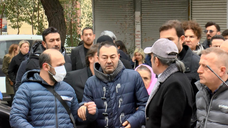 Serdar Ortaç'ın kardeşine veda