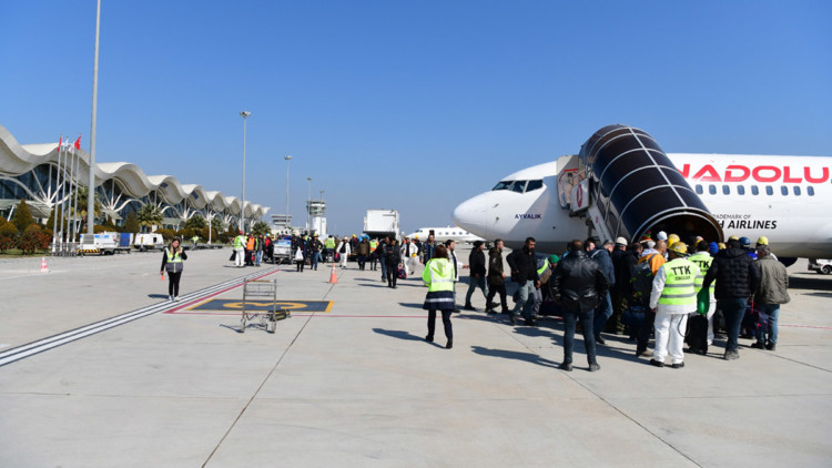 3 bin 540 sefer ile 617 bin 593 kişinin tahliyesi sağlandı