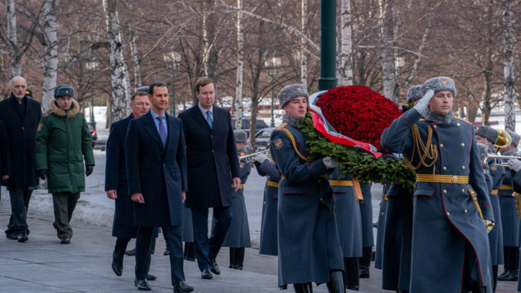 Beşar Esad Moskova'da