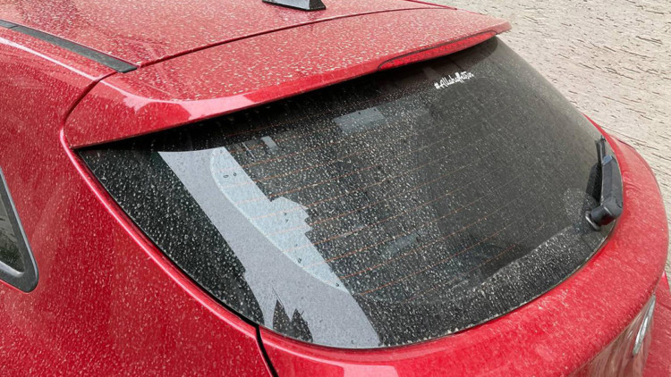 Tekirdağ'da toz taşınımı; Gökten çamur yağdı