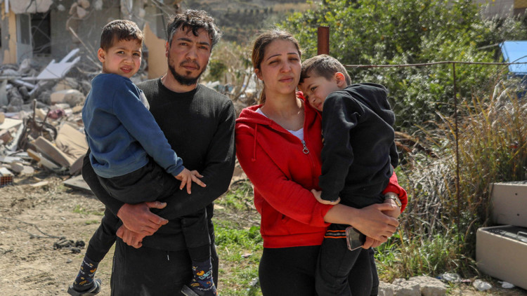 Her şey enkazın altında kaldı