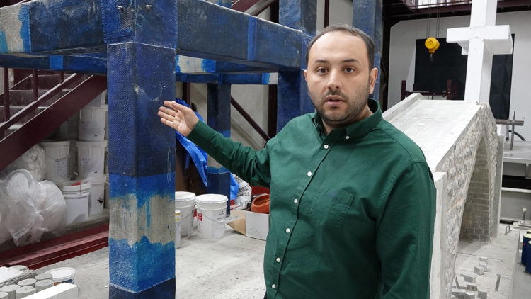 Suni deprem sarsıntısı ile depreme dayanıklılık testi