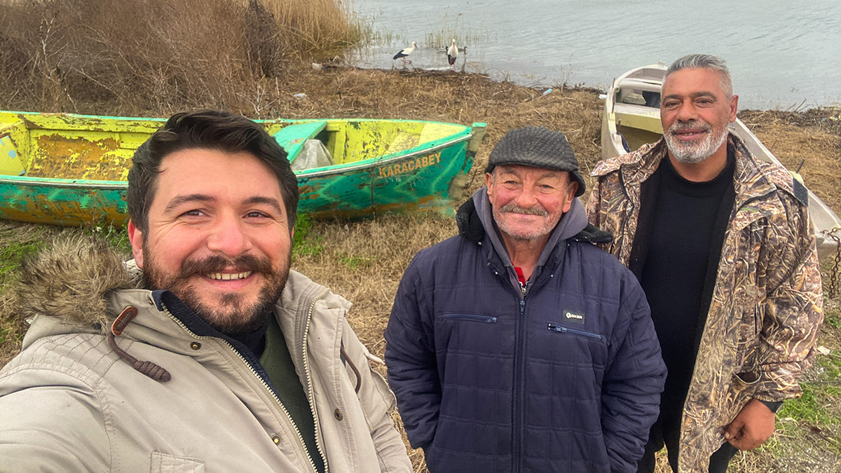 Yaren leylek Eskikarağaç Leylek Köyü'ne 12'nci kez geldi