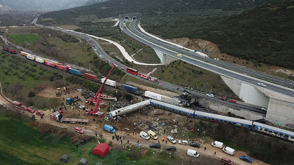 Yunanistan'da tren kazasında can kaybı 43’e yükseldi, yaralı sayısı ise 72 olarak açıklandı.