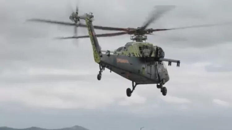Ağır sınıf taarruz helikopteri atak-2 ilk kez havalandı