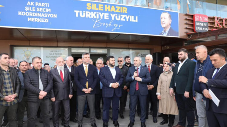 Ak Parti Şile Seçim Koordinasyon Merkezi açıldı