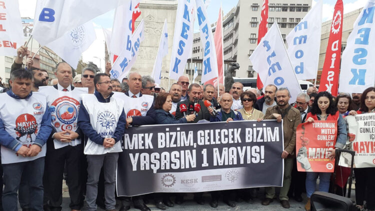 Ankara'da 1 Mayıs etkinliklerinin adresi Tandoğan
