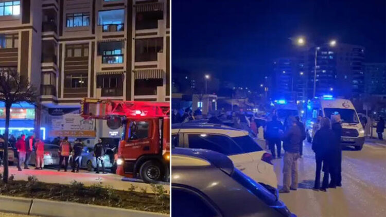Ankara'da 7 katlı apartmanda patlama; 1 yaralı