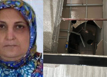 Asma kattan düşen kadın öldü