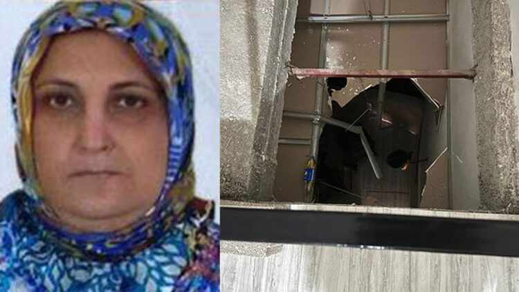 Asma kattan düşen kadın öldü