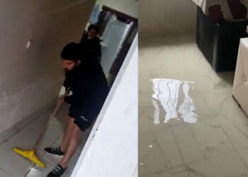 Avcılar'da sağanak; gecekonduyu su bastı 