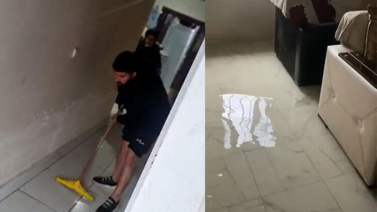 Avcılar'da sağanak; gecekonduyu su bastı 