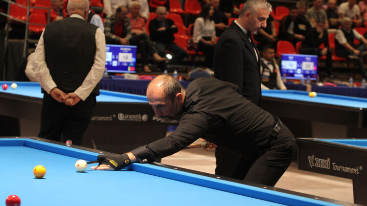Avrupa Bilardo Şampiyonası'nda 5 milli sporcu son 16'da