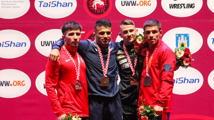 Avrupa Güreş Şampiyonası'nda iki madalya kazanıldı