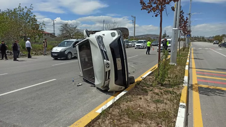Belediye başkanı turgay gündoğan kaza yaptı