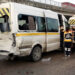 Bursa'da 3 servis minibüsü çarpıştı; 15 yaralı