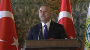 Çavuşoğlu, türk dışişleri sempozyumunda konuştu