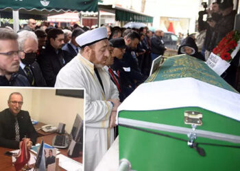 DSP'li Murat Özbilge, son yolculuğuna uğurlandı