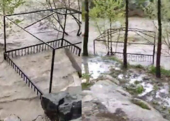 Diyarbakır'da çay taştı, bahçeler su altında kaldı