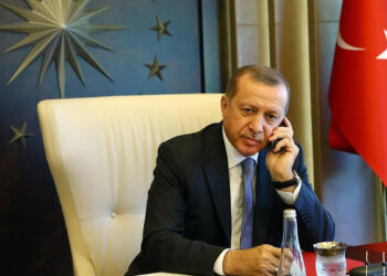 Erdoğan'dan berdimuhammedov'a taziye telefonu